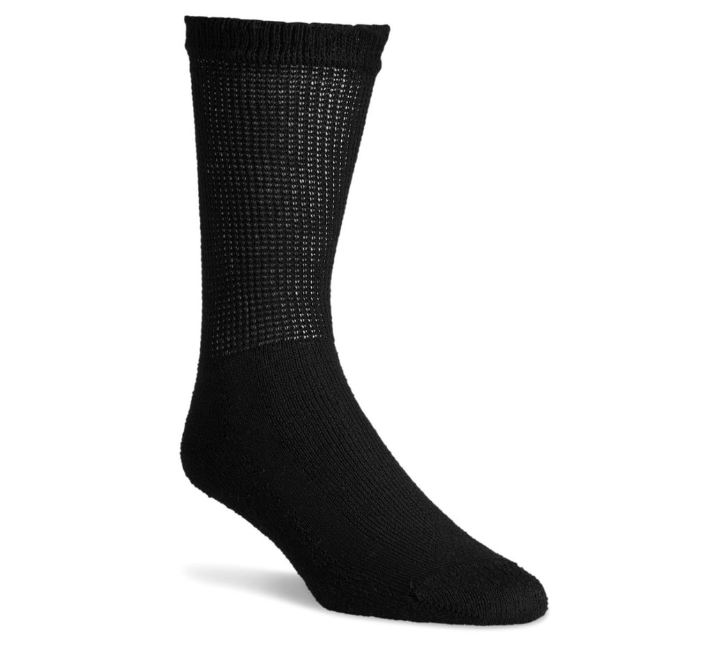 PHYSICIAN'S CHOICE DIABETIC CREW CALF LENGTH SOCKS 12-pair UNISEX